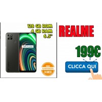Smartphone Realme C25Y Dual SIM 6,5" 4GB Ram 128GB Rom
